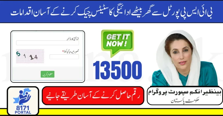 BISP Portal Payment Status